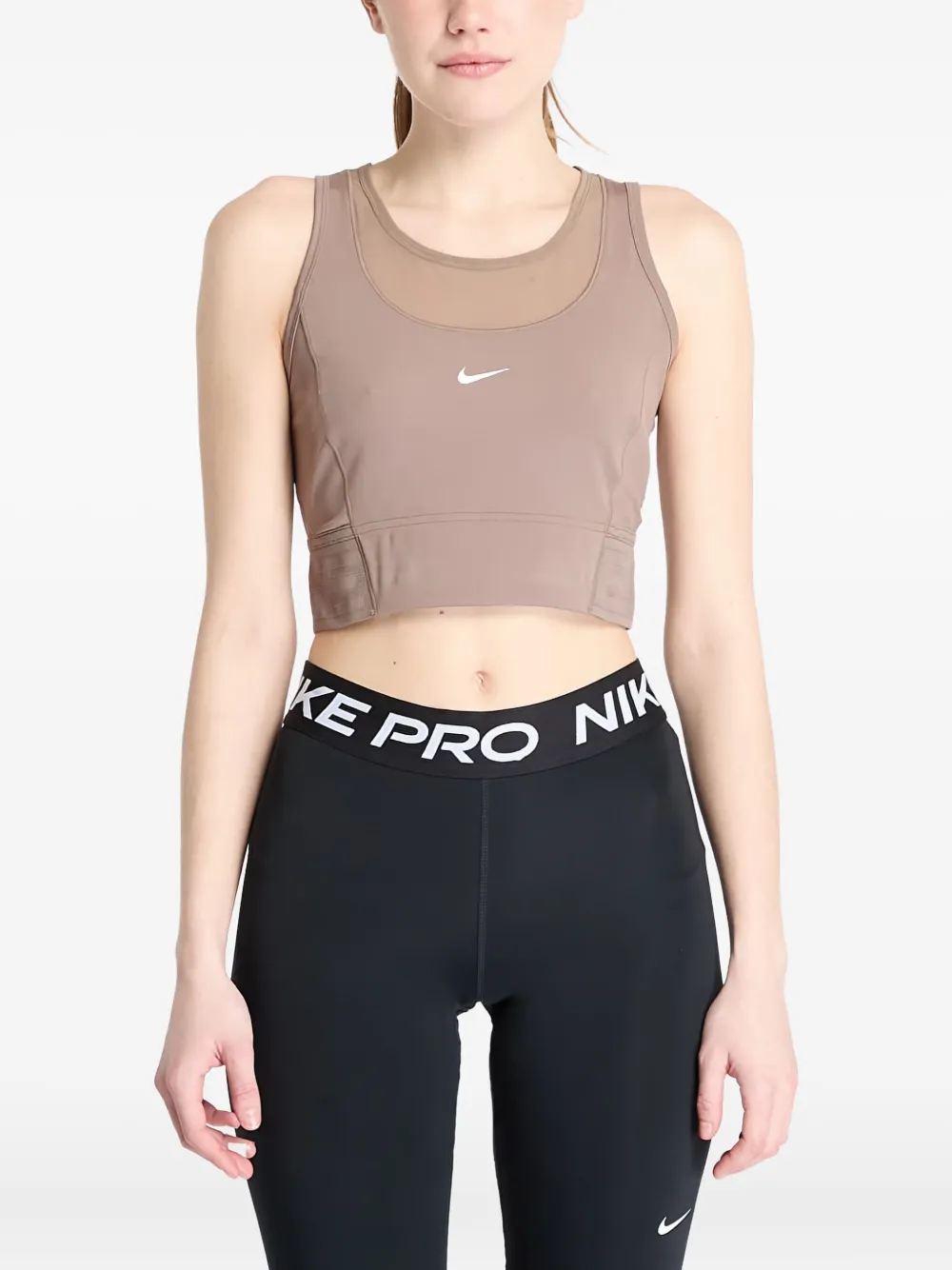 Топ Nike pro без рукавов, нейтральный
Топ Nike pro без рукавов, нейтральный