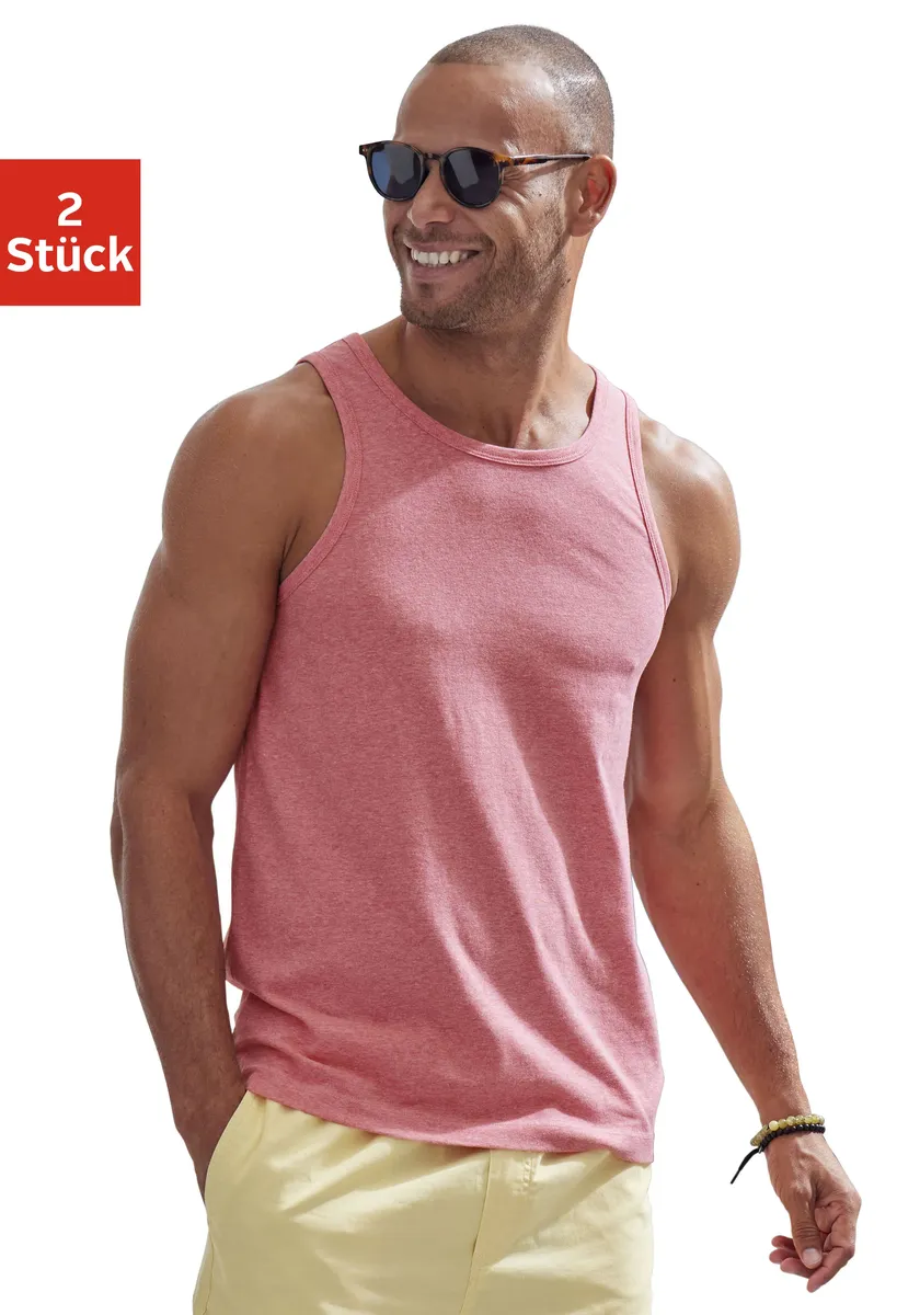 Майка John Devin (2 шт.) красивого меланжевого цвета, цвет Rot / Türkis Meliert
Майка John Devin (2 шт.) красивого меланжевого цвета, цвет Rot / Türkis Meliert