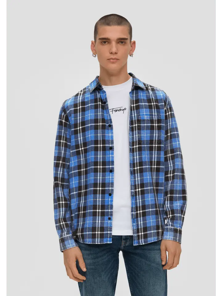 Рубашка QS, синий
Рубашка QS, синий