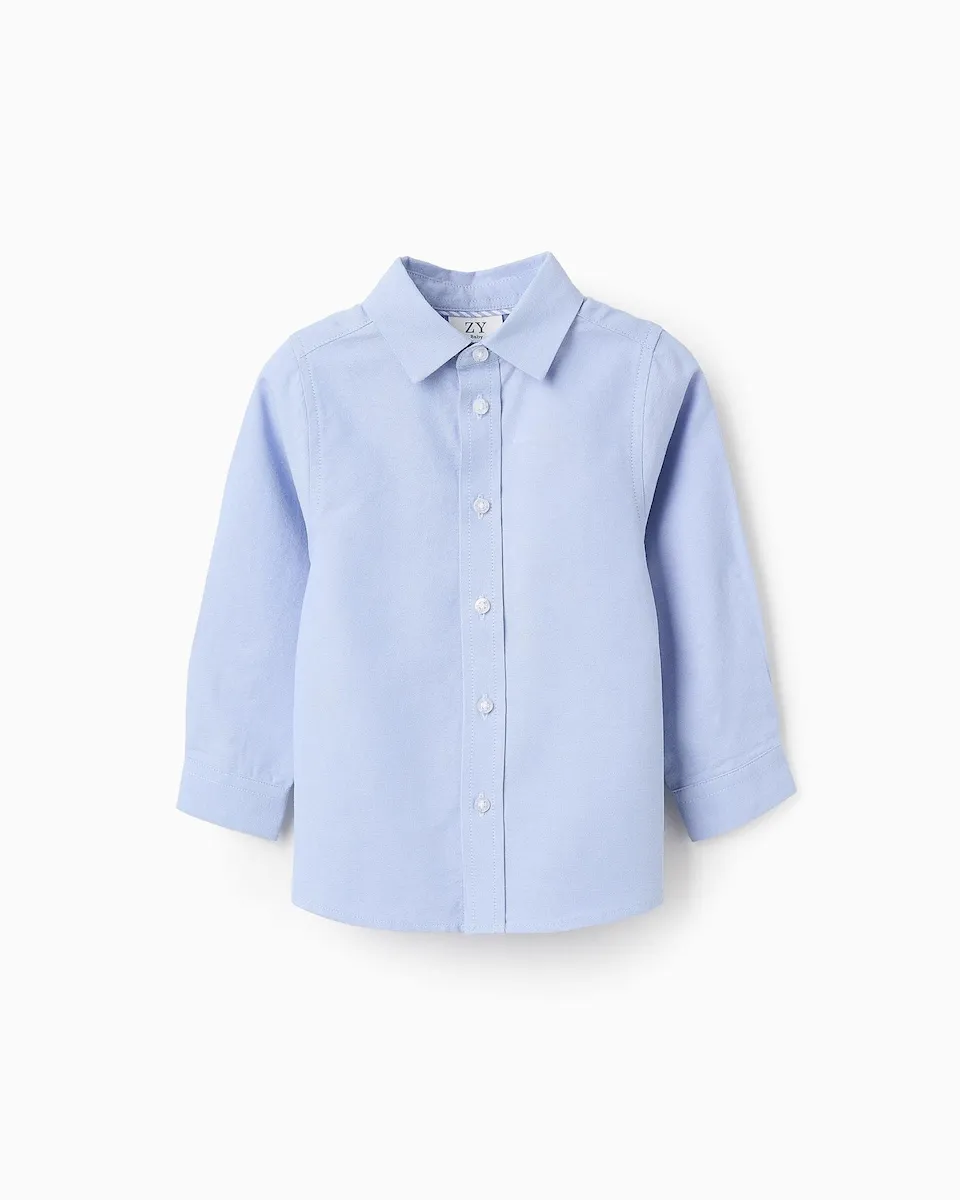 Детская рубашка Oxford с длинным рукавом Zippy, светло-голубой
Детская рубашка Oxford с длинным рукавом Zippy, светло-голубой