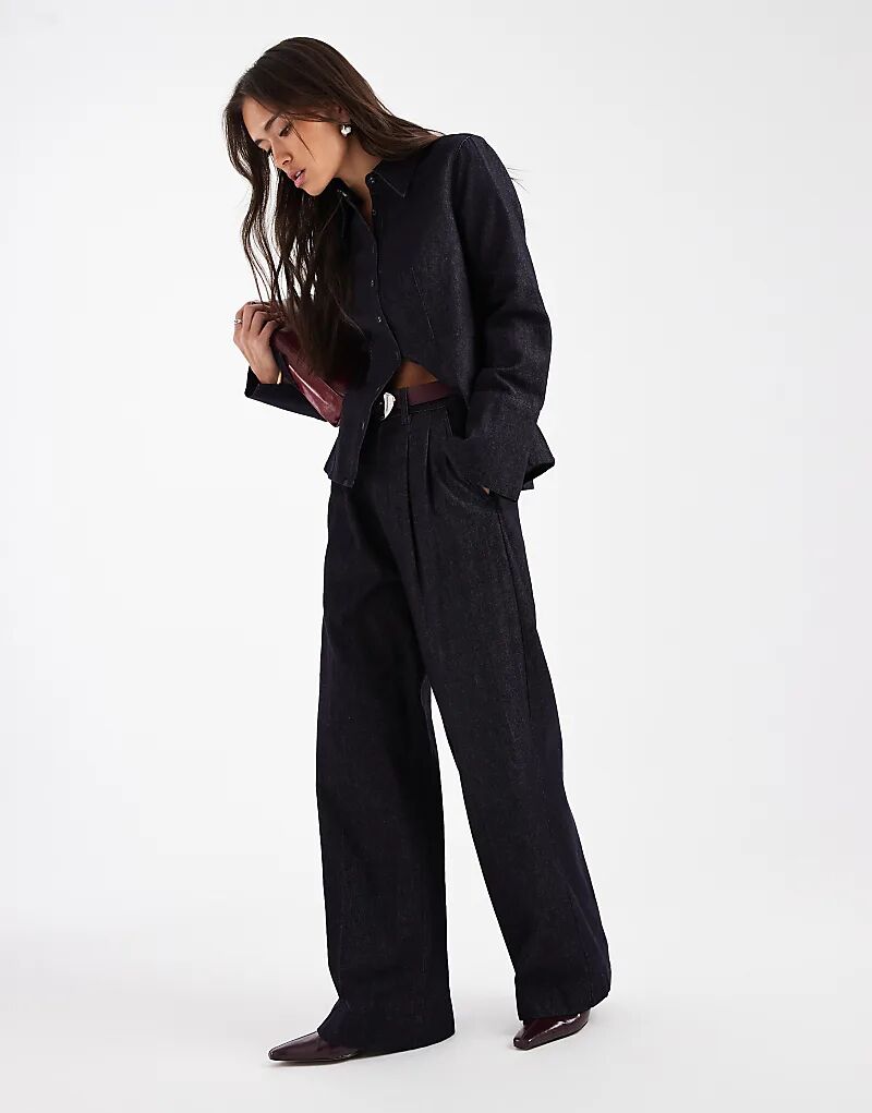 Джинсы French Connection с широкими штанинами цвета индиго
Джинсы French Connection с широкими штанинами цвета индиго