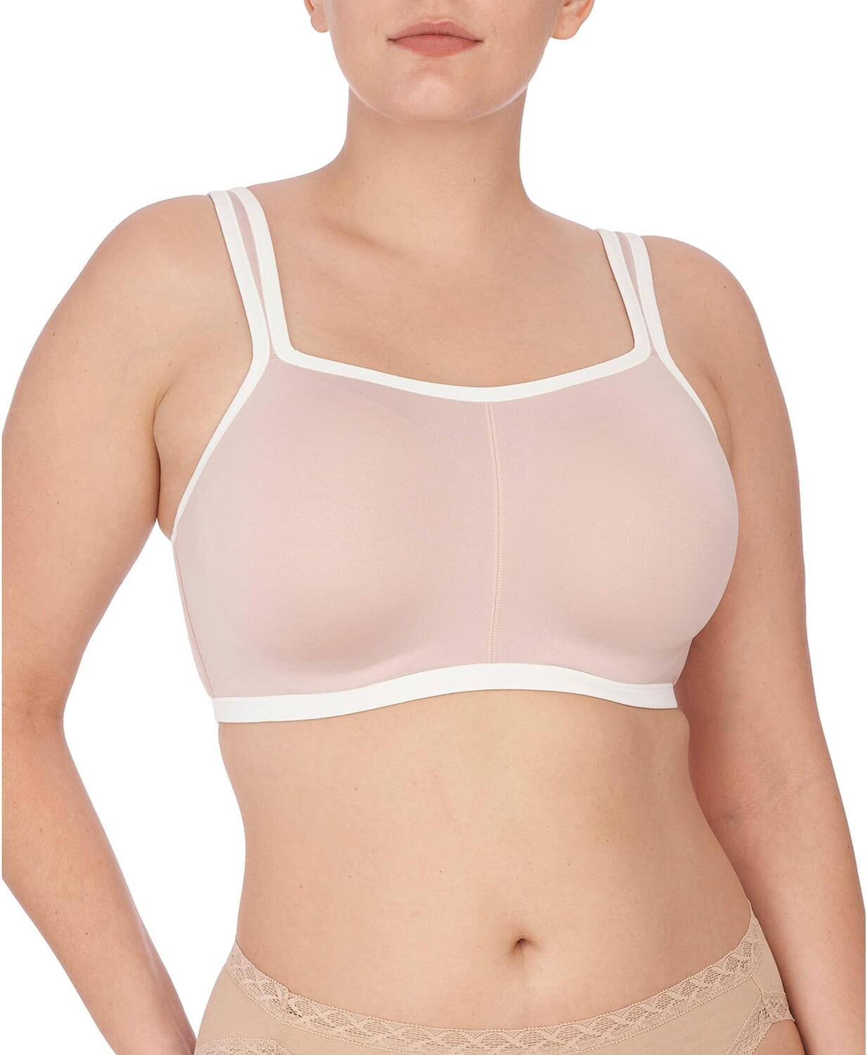 Спортивный бюстгальтер на косточках Natori Yogi Convertible 731050, цвет Light Mocha Light Ivory 
Спортивный бюстгальтер на косточках Natori Yogi Convertible 731050, цвет Light Mocha Light Ivory