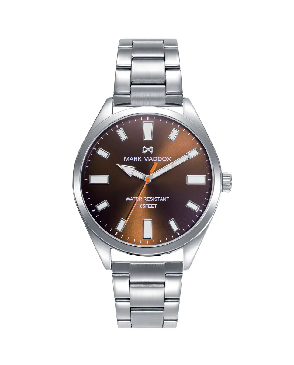Мужские часы Marais со стальным корпусом и браслетом Mark Maddox, серебряный
Мужские часы Marais со стальным корпусом и браслетом Mark Maddox, серебряный