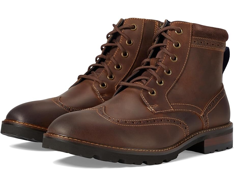 Ботинки Florsheim Renegade Wing Tip Lace-Up, цвет Brown Crazy Horse 
Ботинки Florsheim Renegade Wing Tip Lace-Up, цвет Brown Crazy Horse