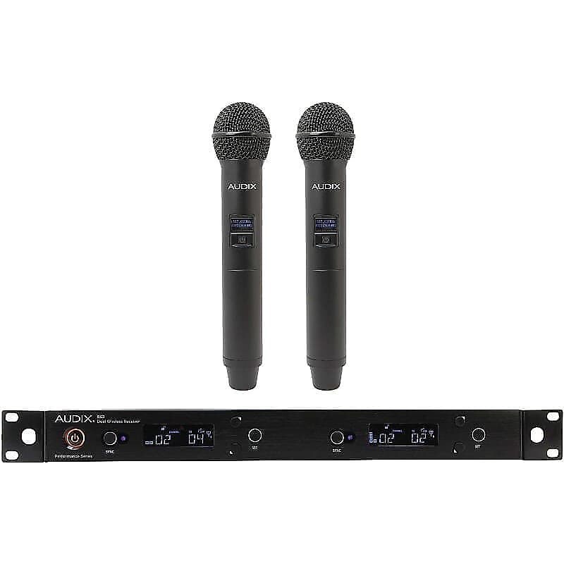 Беспроводная микрофонная система Audix AP42-OM2 Dual OM2 Handheld Mic Wireless System 
Беспроводная микрофонная система Audix AP42-OM2 Dual OM2 Handheld Mic Wireless System