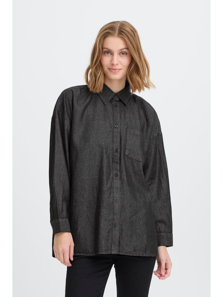 Рубашка с длинными рукавами IHBALLO, стандартный крой, цвет: черный с потертостями ICHI
Рубашка с длинными рукавами IHBALLO, стандартный крой, цвет: черный с потертостями ICHI