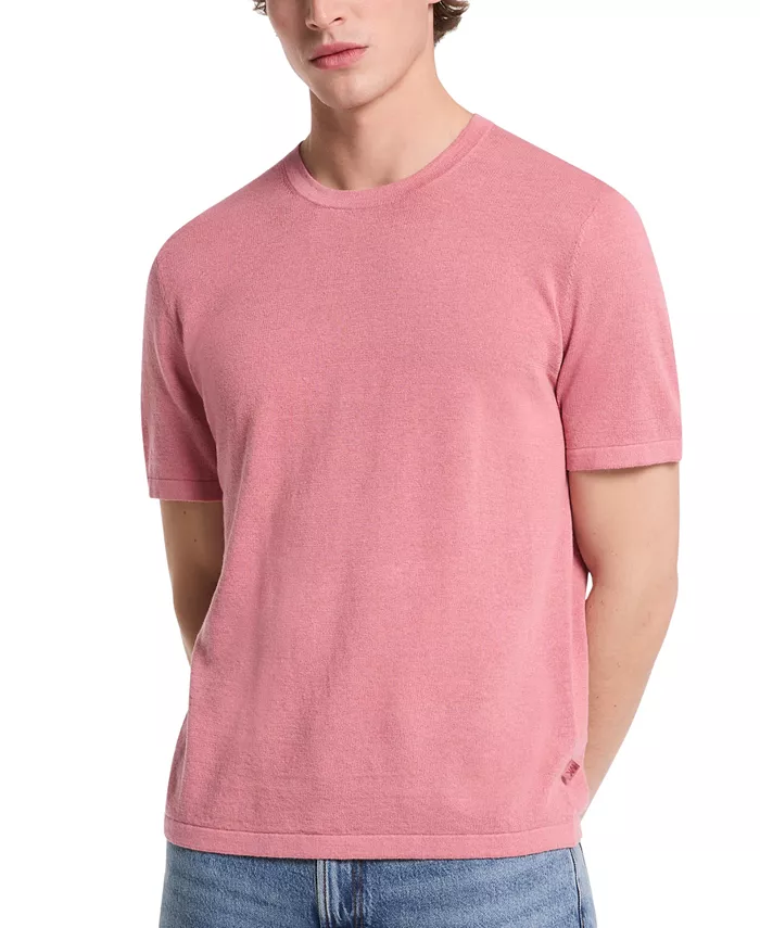 Мужская футболка с коротким рукавом и круглым вырезом Jersey Michael Kors, розовый
Мужская футболка с коротким рукавом и круглым вырезом Jersey Michael Kors, розовый