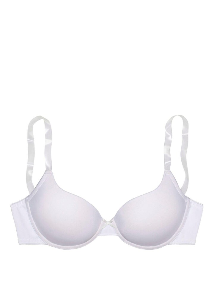 Бюстгальтер на косточках LASCANA, белый
Бюстгальтер на косточках LASCANA, белый