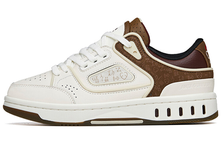 Обувь для скейтбординга Мужская низкая белая/коричневая Anta, Коричневый, Обувь для скейтбординга Мужская низкая белая/коричневая Anta
Обувь для скейтбординга Мужская низкая белая/коричневая Anta, Коричневый, Обувь для скейтбординга Мужская низкая белая/коричневая Anta