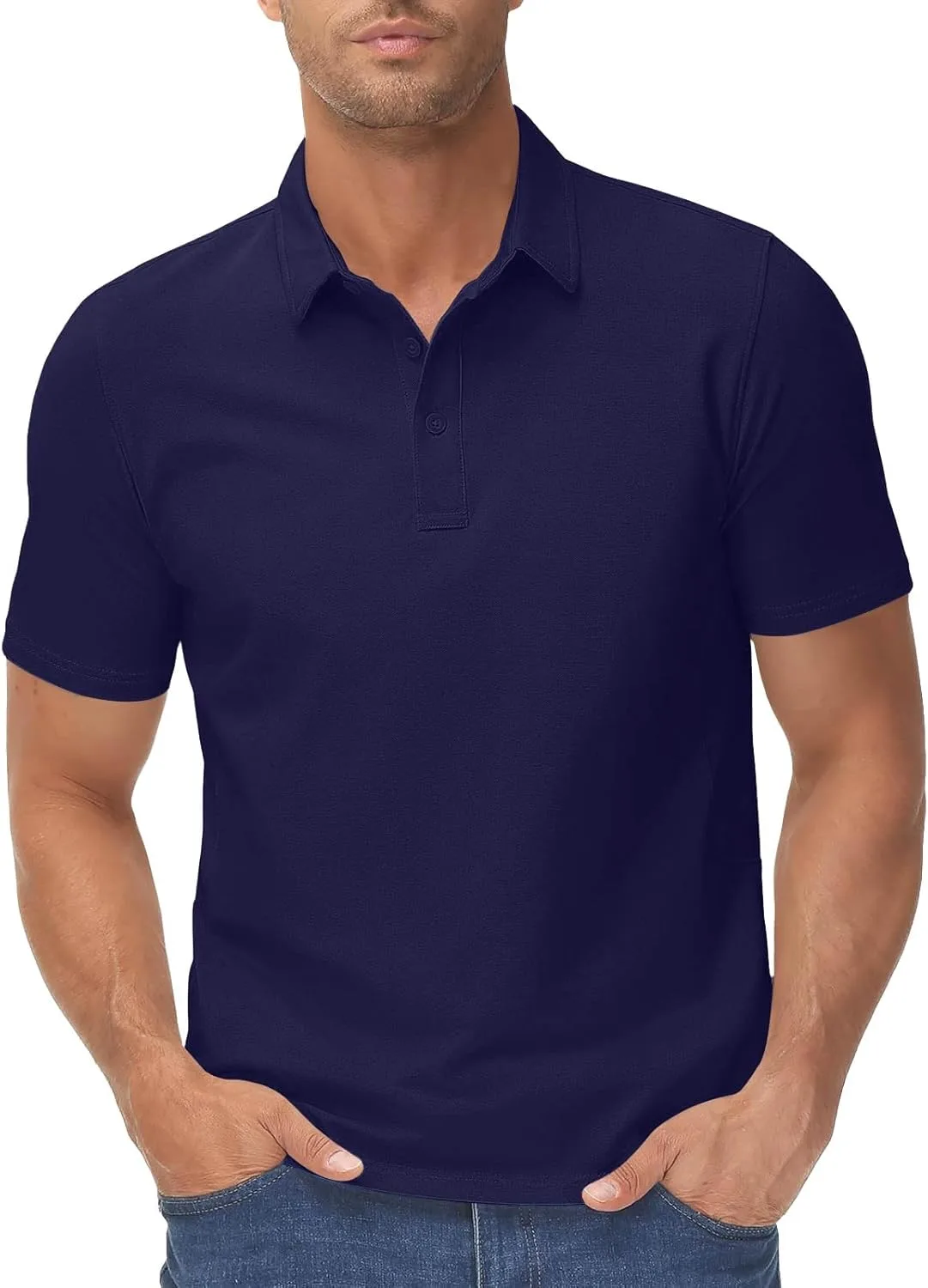 Мужская поло с коротким рукавом Big and Tall, летняя дышащая HJINGSUN
Мужская поло с коротким рукавом Big and Tall, летняя дышащая HJINGSUN