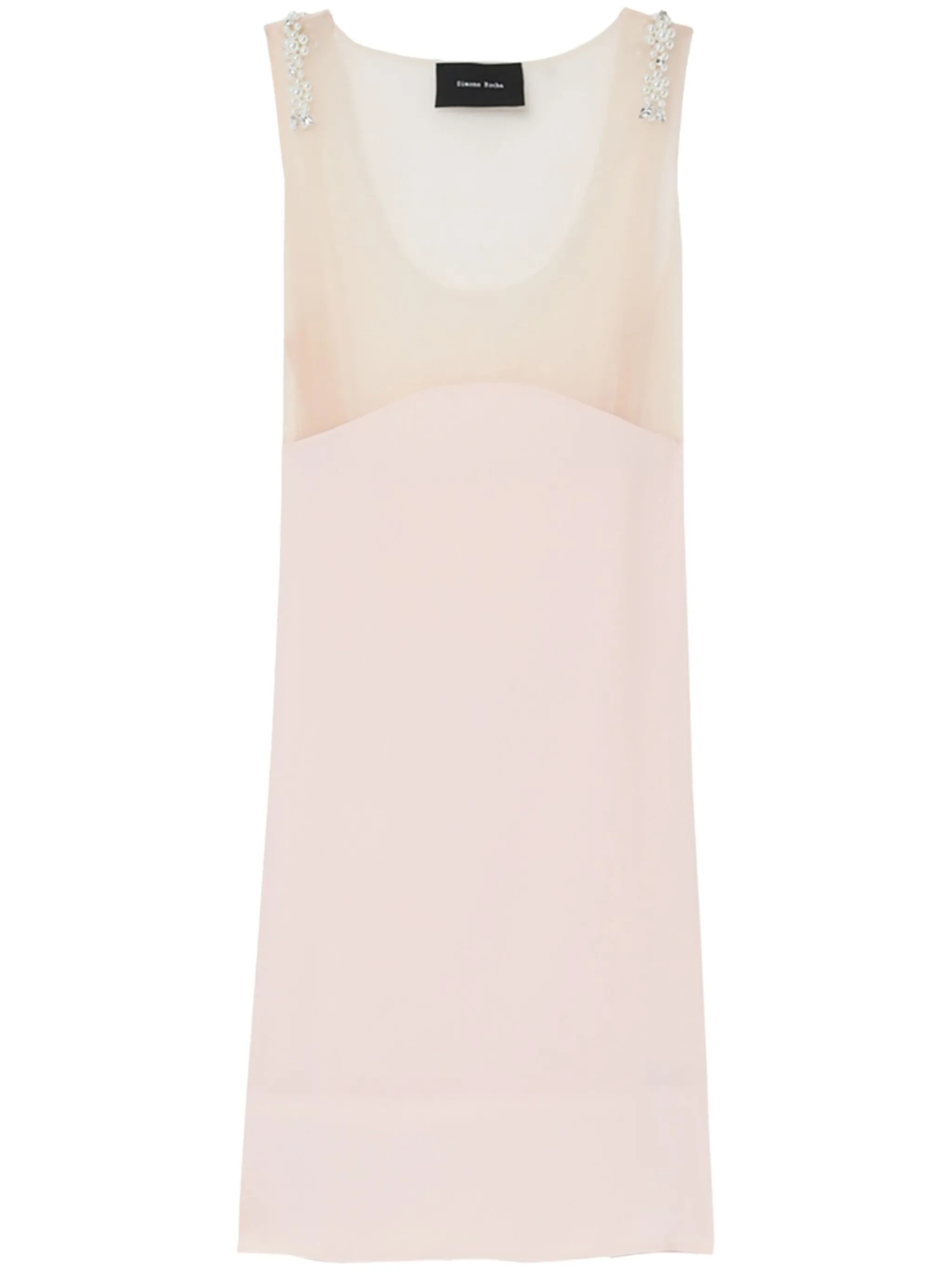 Платье мини с искусственным жемчугом Simone Rocha, нейтральный
Платье мини с искусственным жемчугом Simone Rocha, нейтральный