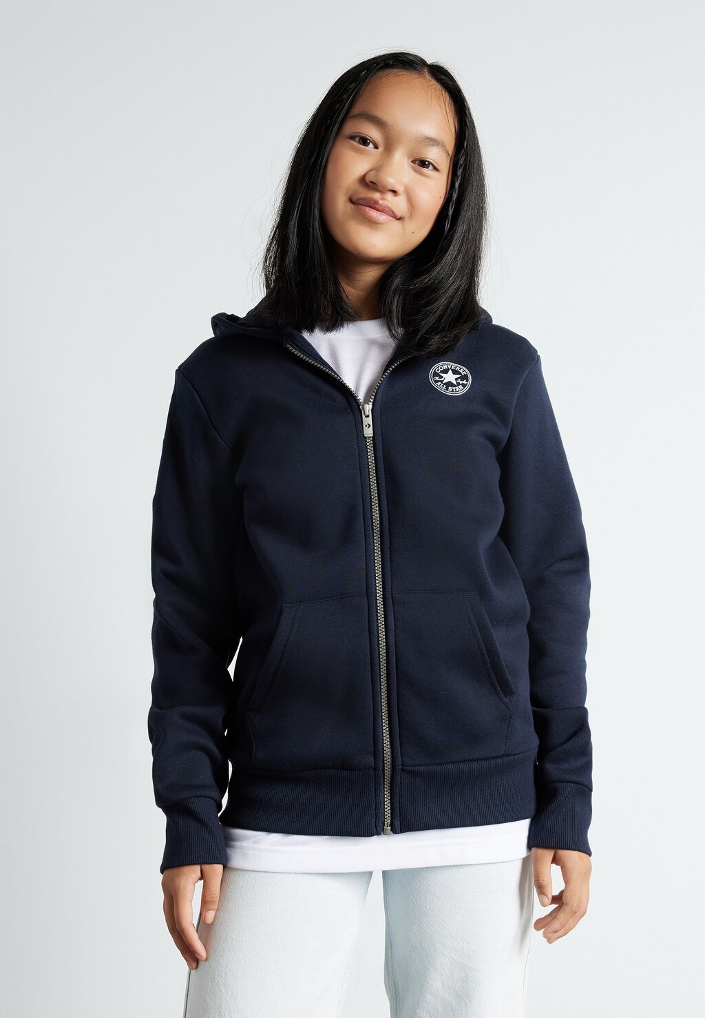 Толстовка на молнии Chest Unisex Converse, цвет obsidian
Толстовка на молнии Chest Unisex Converse, цвет obsidian