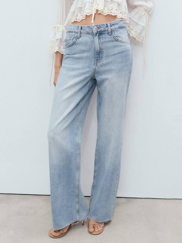 Джинсы Danila High Rise Wide Leg Mango, Open Blue
Джинсы Danila High Rise Wide Leg Mango, Open Blue