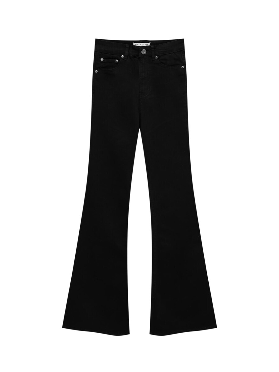 Расклешенные джинсы Pull&Bear, черный
Расклешенные джинсы Pull&Bear, черный