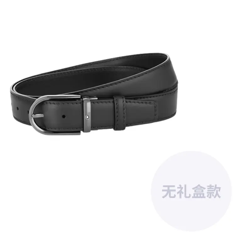 MONTBLANC Кожаный мужской ремень черный шириной 3.5 мм, Black
MONTBLANC Кожаный мужской ремень черный шириной 3.5 мм, Black