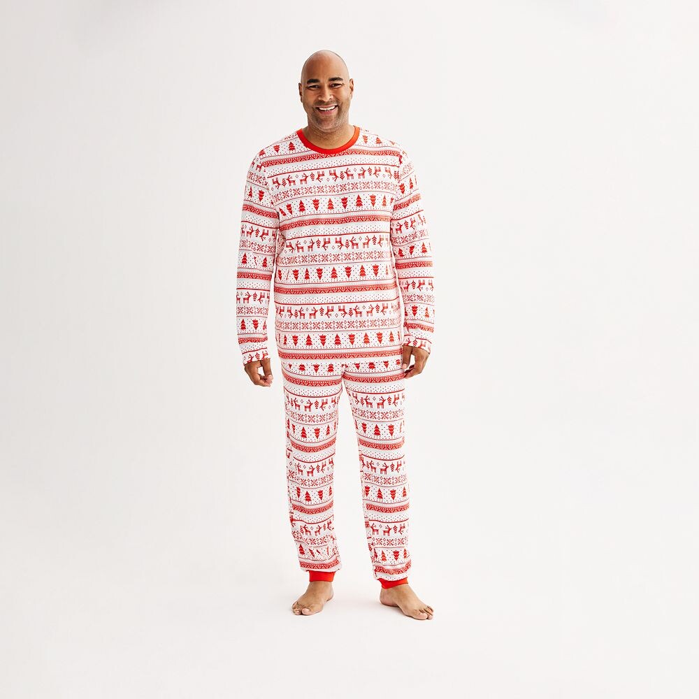 Комплект Big & Tall Jammies For Your Families Пижамный верх Candy Cane Fairisle и пижамные штаны Jogger Cuddl Duds, цвет Candy Cane Fairisle
Комплект Big & Tall Jammies For Your Families Пижамный верх Candy Cane Fairisle и пижамные штаны Jogger Cuddl Duds, цвет Candy Cane Fairisle