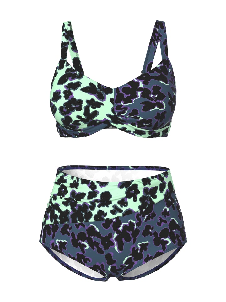 Бюстгальтер на косточках Ulla Popken, цвет dunkles petrol
Бюстгальтер на косточках Ulla Popken, цвет dunkles petrol