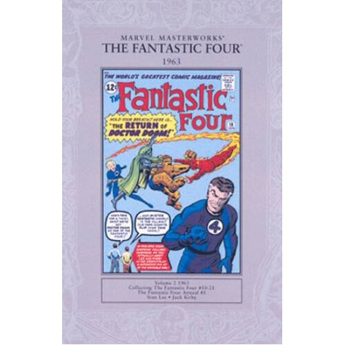 Книга Marvel Masterworks: The Fantastic Four 1963 (Paperback)
Книга Marvel Masterworks: The Fantastic Four 1963 (Paperback)