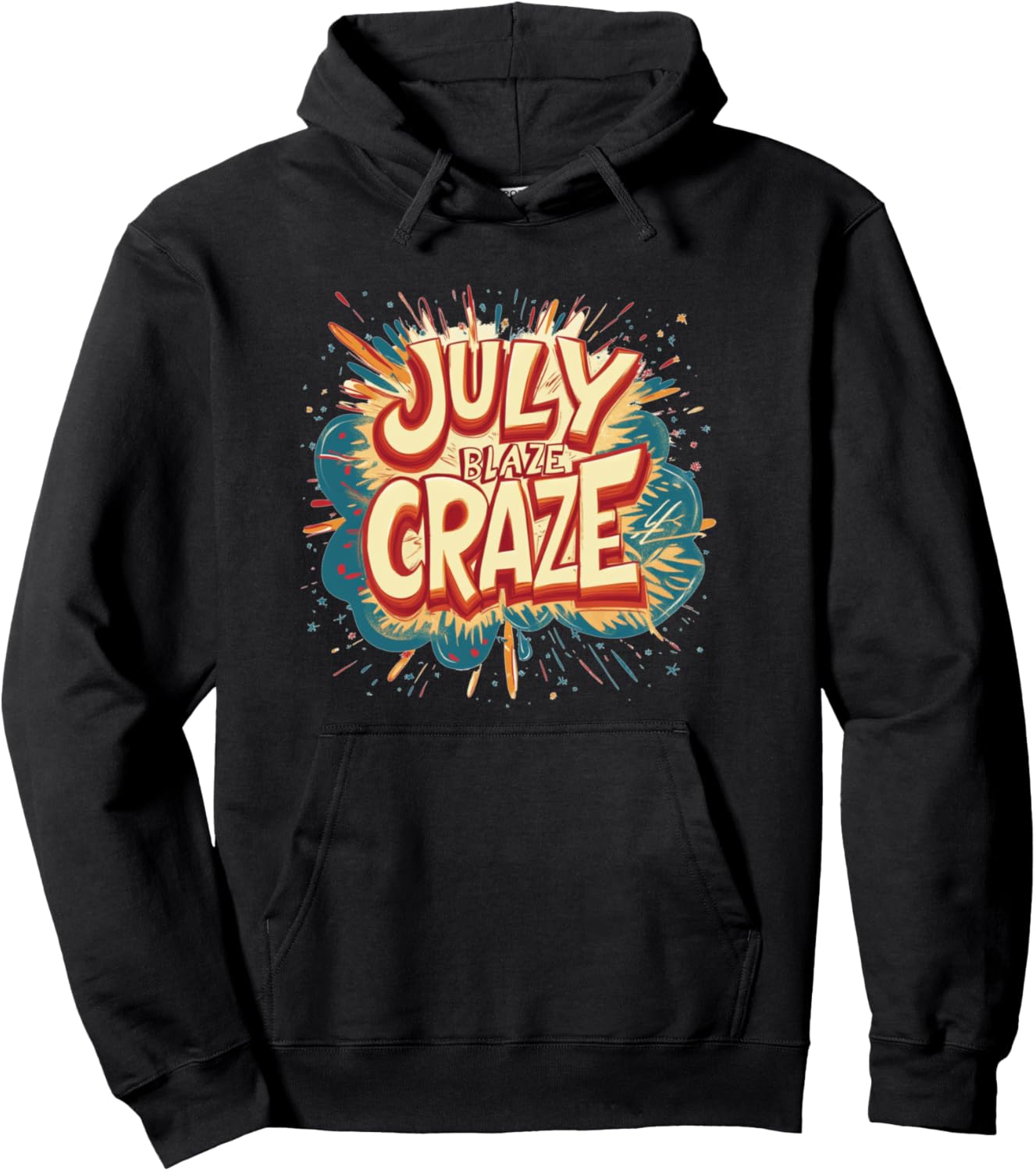 Худи с надписью July Blaze Craze Light Up the Scene Costume Hoodie Fun July Outfit, черный
Худи с надписью July Blaze Craze Light Up the Scene Costume Hoodie Fun July Outfit, черный