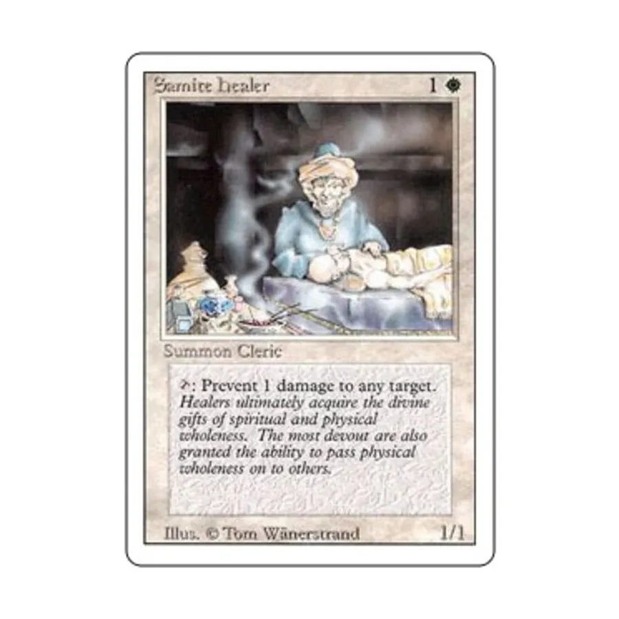 CCG Самитский целитель (клавиша C), MTG - 3rd Edition (Revised)
CCG Самитский целитель (клавиша C), MTG - 3rd Edition (Revised)