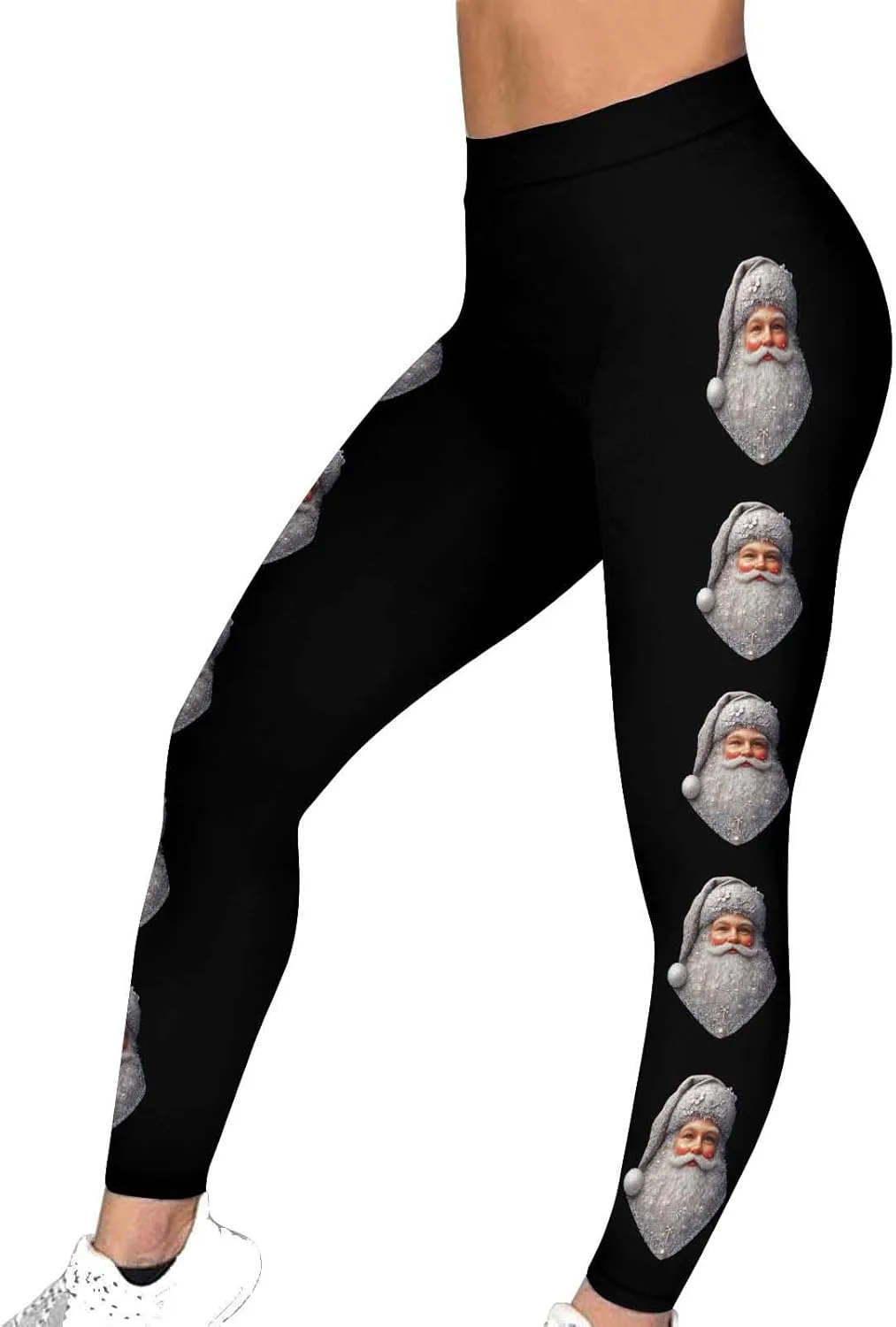 Рождественские леггинсы для женщин High Waist с принтом Santa, Buttery Soft, Tummy Control
Рождественские леггинсы для женщин High Waist с принтом Santa, Buttery Soft, Tummy Control