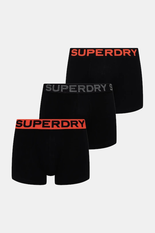 Боксеры 3 шт Superdry, черный
Боксеры 3 шт Superdry, черный
