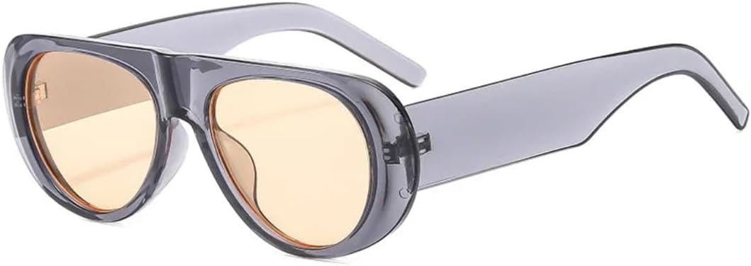 Солнцезащитные очки с защитой UV400 | Сине-зеленые, с широкими дужками | для женщин и мужчин, для занятий спортом на открытом воздухе и вождения DSVIGF, Grey Champagne
Солнцезащитные очки с защитой UV400 | Сине-зеленые, с широкими дужками | для женщин и мужчин, для занятий спортом на открытом воздухе и вождения DSVIGF, Grey Champagne