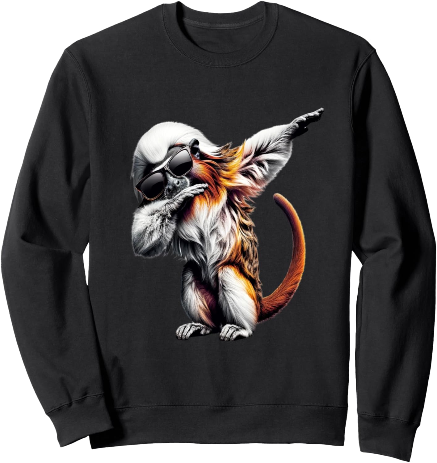 Беличья обезьянка в солнцезащитных очках, толстовка с рисунком в стиле Saimilizaru Dustwear Design - Dab And Dab, черный
Беличья обезьянка в солнцезащитных очках, толстовка с рисунком в стиле Saimilizaru Dustwear Design - Dab And Dab, черный