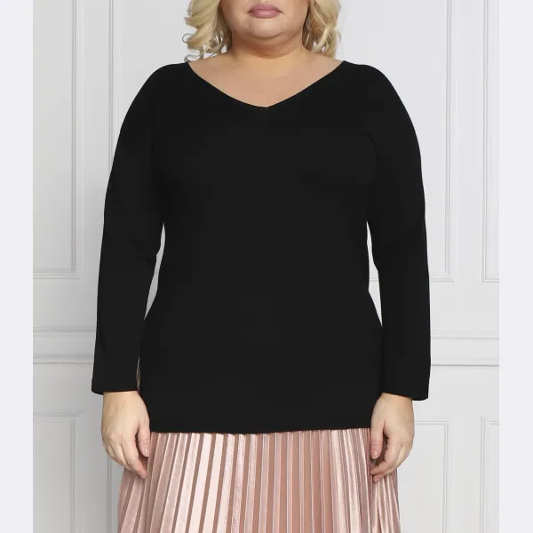Vilma свитер стандартного кроя больших размеров больших размеров Persona By Marina Rinaldi, черный
Vilma свитер стандартного кроя больших размеров больших размеров Persona By Marina Rinaldi, черный