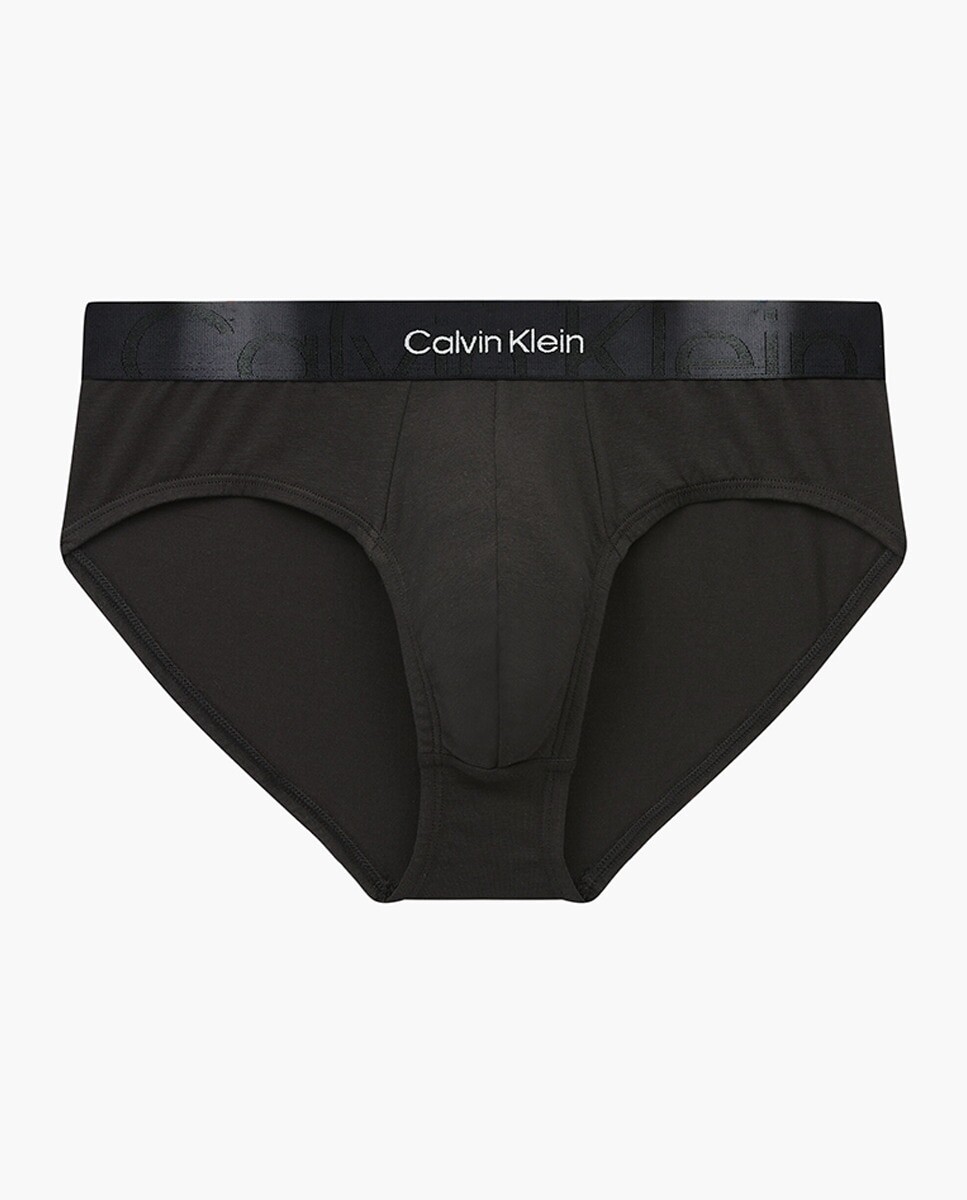 Мужские трусы с логотипом Calvin Klein, черный 
Мужские трусы с логотипом Calvin Klein, черный