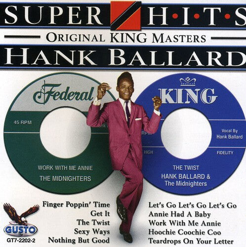 CD диск Ballard, Hank: Super Hits
CD диск Ballard, Hank: Super Hits