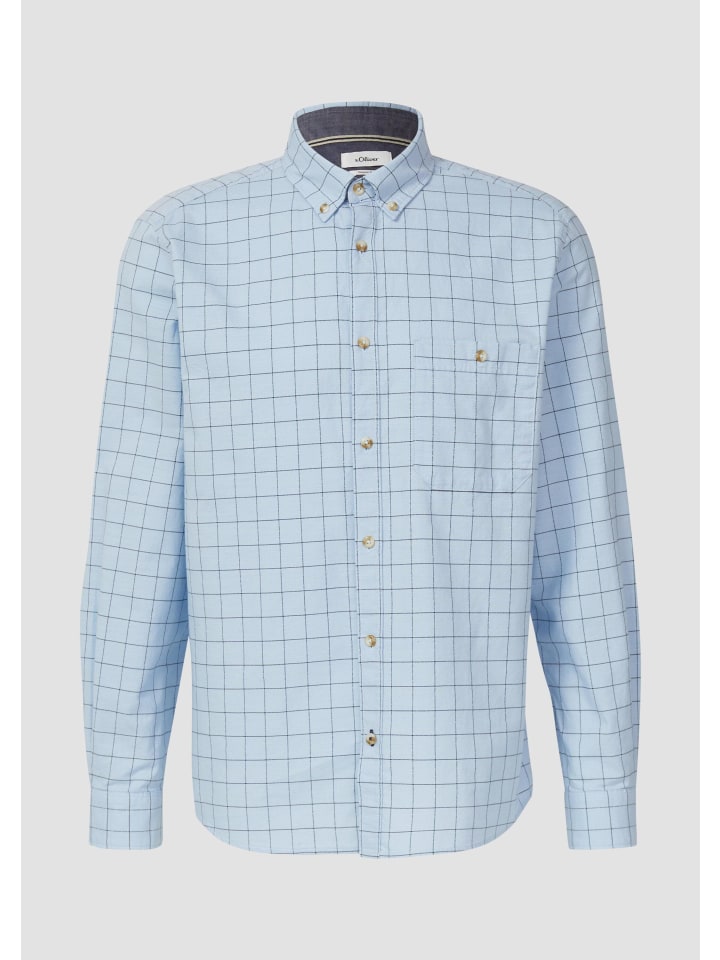 Рубашка 50N0_светло-голубая s.Oliver
Рубашка 50N0_светло-голубая s.Oliver