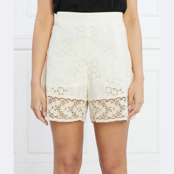 Шорты стандартного кроя Twinset U&B, экрю
Шорты стандартного кроя Twinset U&B, экрю