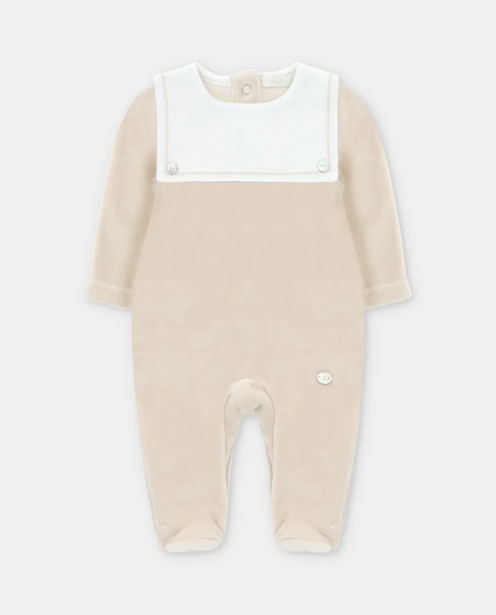 Вельветовый детский пижамный костюм песочного цвета Martín Aranda
Вельветовый детский пижамный костюм песочного цвета Martín Aranda