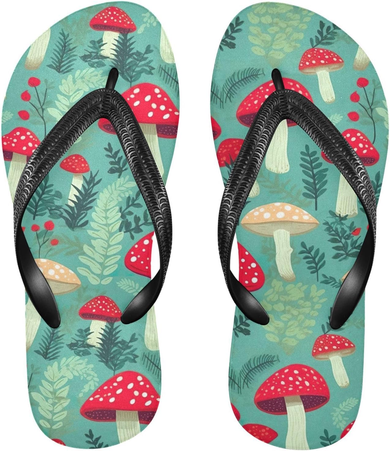SPRIPORT Грибной мультяшный принт Листья Растения Женские и мужские легкие шлепанцы с мягкой подошвой Комфортные повседневные шлепанцы на ремешке с нескользящей резиновой подошвой для ванной, душа, прогулок, летнего пляжа, Multicoloured
SPRIPORT Грибной мультяшный принт Листья Растения Женские и мужские легкие шлепанцы с мягкой подошвой Комфортные повседневные шлепанцы на ремешке с нескользящей резиновой подошвой для ванной, душа, прогулок, летнего пляжа, Multicoloured
