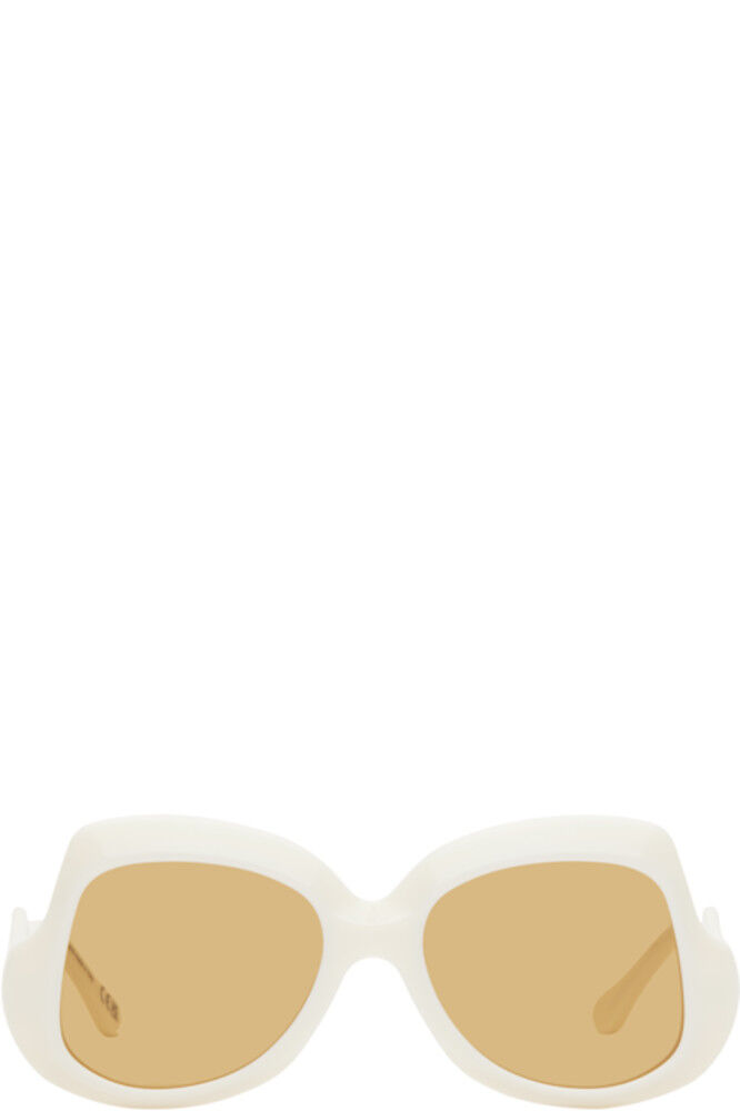 Белые солнцезащитные очки Quelyfish Marni 
Белые солнцезащитные очки Quelyfish Marni