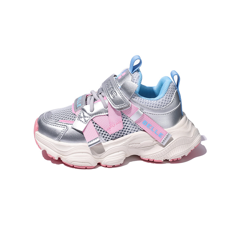 Детская повседневная обувь для детей BELLE, серебряный/розовый
Детская повседневная обувь для детей BELLE, серебряный/розовый