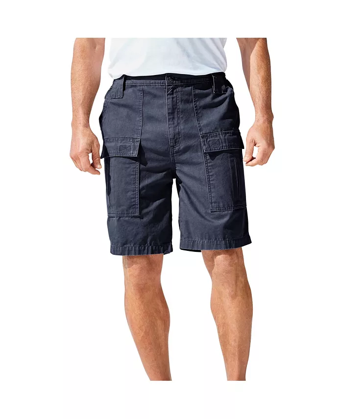 Мужские шорты-карго Deeper Pocket 8" с глубокими карманами KingSize, синий
Мужские шорты-карго Deeper Pocket 8" с глубокими карманами KingSize, синий