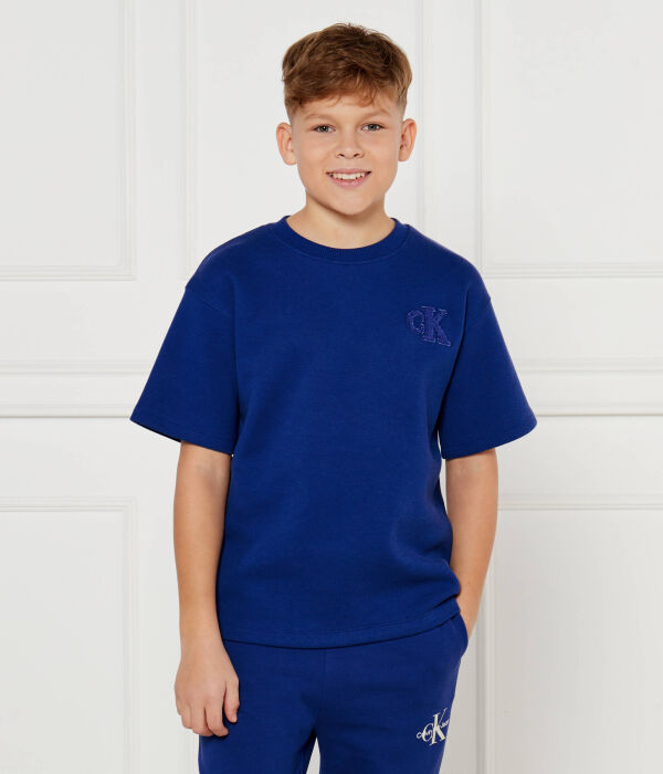 Футболка детская Calvin Klein Jeans трикотажная, синий
Футболка детская Calvin Klein Jeans трикотажная, синий