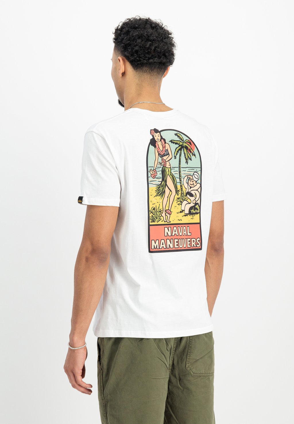 Футболка с принтом NAVAL Alpha Industries, белый
Футболка с принтом NAVAL Alpha Industries, белый