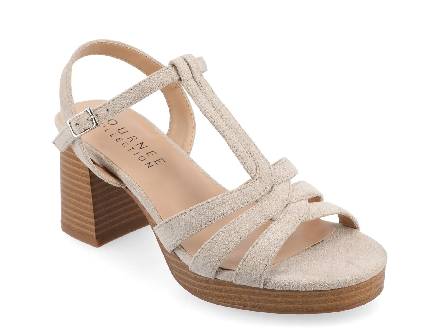 Сандалии Alyce Platform Sandal Journee Collection, серый 
Сандалии Alyce Platform Sandal Journee Collection, серый
