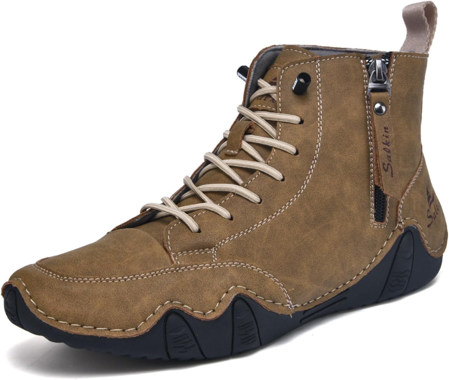 Мужские походные ботинки на каждый день с эластичными шнурками, толстой подошвой для прогулок и повседневной носки Azttoztto, коричневый
Мужские походные ботинки на каждый день с эластичными шнурками, толстой подошвой для прогулок и повседневной носки Azttoztto, коричневый