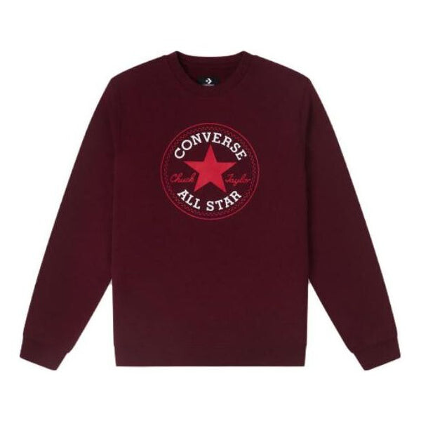 Свитер go-to all star patch standard-fit fleece crew sweatshirt 'burgundy' Converse, бургундия
Свитер go-to all star patch standard-fit fleece crew sweatshirt 'burgundy' Converse, бургундия
