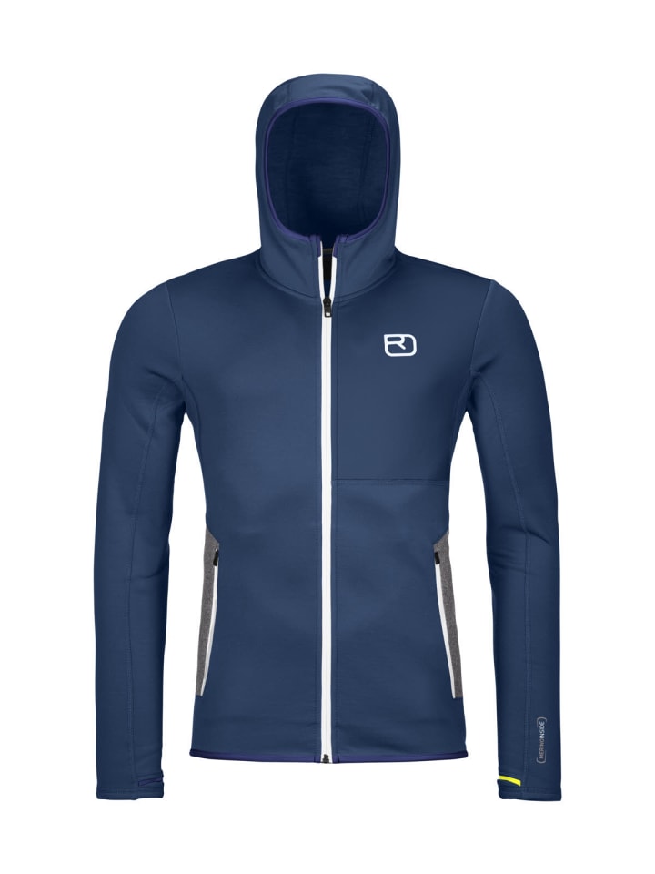 Флисовая куртка синего цвета ORTOVOX
Флисовая куртка синего цвета ORTOVOX