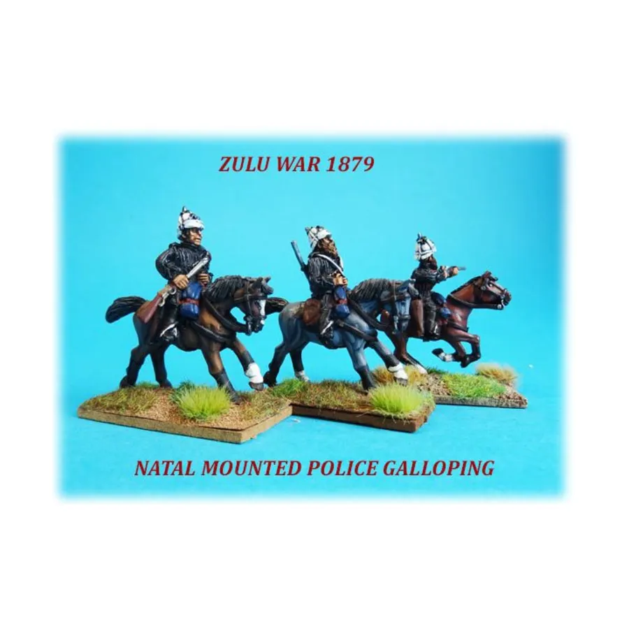Подразделение конной полиции Натала, Zulu War 1897 - Natal Natives (28mm)
Подразделение конной полиции Натала, Zulu War 1897 - Natal Natives (28mm)