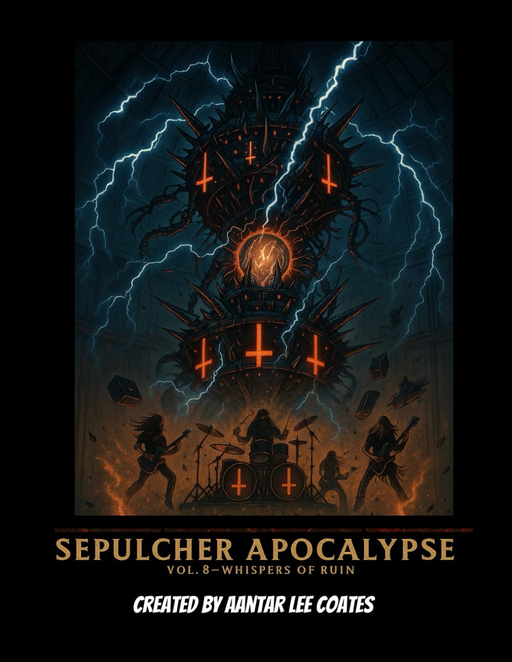 Sepulcher Apocalypse Vol. 8 - Whispers of Ruin (Independently published)
Sepulcher Apocalypse Vol. 8 - Whispers of Ruin (Independently published)