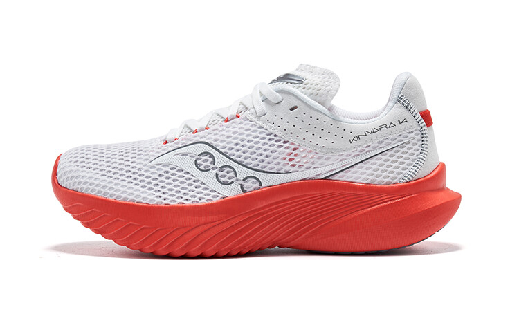 Кроссовки женские Kinvara 14 с низким верхом, белые/красные Saucony
Кроссовки женские Kinvara 14 с низким верхом, белые/красные Saucony