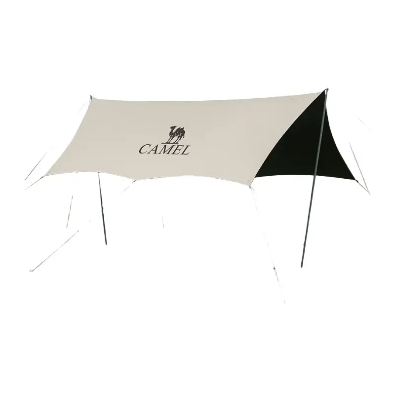 Camel открытый титановый виниловый тент с навесом для кемпинга, защита от солнца и непромокаемый тент, оборудование 133CA6B014
Camel открытый титановый виниловый тент с навесом для кемпинга, защита от солнца и непромокаемый тент, оборудование 133CA6B014