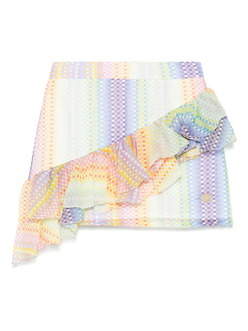 Клетчатая юбка Missoni Kids, зеленый 
Клетчатая юбка Missoni Kids, зеленый