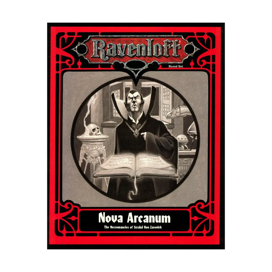 Forbidden Lore - Nova Arcanum, Ravenloft (TSR), мягкая обложка
Forbidden Lore - Nova Arcanum, Ravenloft (TSR), мягкая обложка
